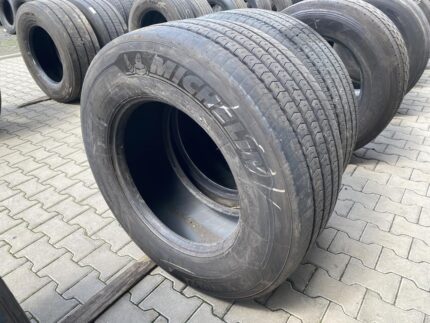 Opony ciężarowe używane prowadzące 385/55R22.5 MICHELIN X MULTI F / 11mm