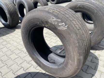 Opona ciężarowa używana naczepowa 385/55R22.5 GOODYEAR KMAX T GEN-2 / 9mm