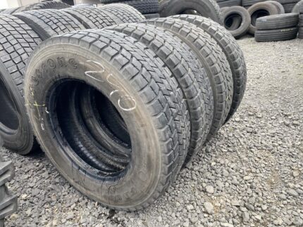 Opony ciężarowe używane napędowe 225/75R17.5 FIRESTONE FD600 / 12-13mm