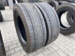 Opony ciężarowe używane napędowe 315/70R22.5 BRIDGESTONE ECOPIA DRIVE ENLITEN / 9mm