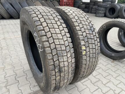 Opony ciężarowe używane napędowe 295/80R22.5 BRIDGESTONE M729 / 100% Bieżnika