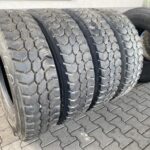  Opony ciężarowe używane napędowe 315/80R22.5 BIEŻNIKOWANA TYP GOODYEAR MSD EDM4 / 15-17mm