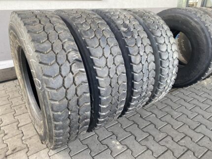Opony ciężarowe używane napędowe 315/80R22.5 BIEŻNIKOWANA TYP GOODYEAR MSD EDM4 / 15-17mm