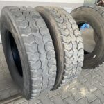  Opony ciężarowe używane napędowe 315/80R22.5 BIEŻNIKOWANA TYP GOODYEAR MSD / 14mm