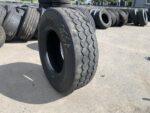 Opona używana ciężarowa naczepowa budowlana 385/65R22.5 BRIDGESTONE M-TRAILER 001 PLUS / 9-10mm