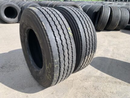  Opony używane ciężarowe naczepowe 385/65R22.5 BRIDGESTONE R179 AS / 14-15mm