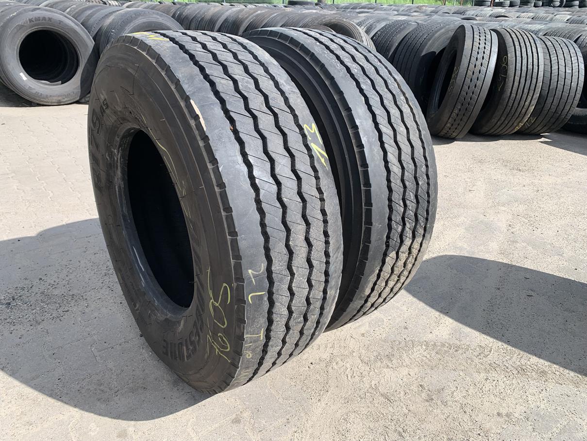 Opony używane ciężarowe naczepowe 385/65R22.5 BRIDGESTONE R179 AS / 14-15mm Opony używane ciężarowe naczepowe 385/65R22.5 BRIDGESTONE R179 AS / 14-15mm