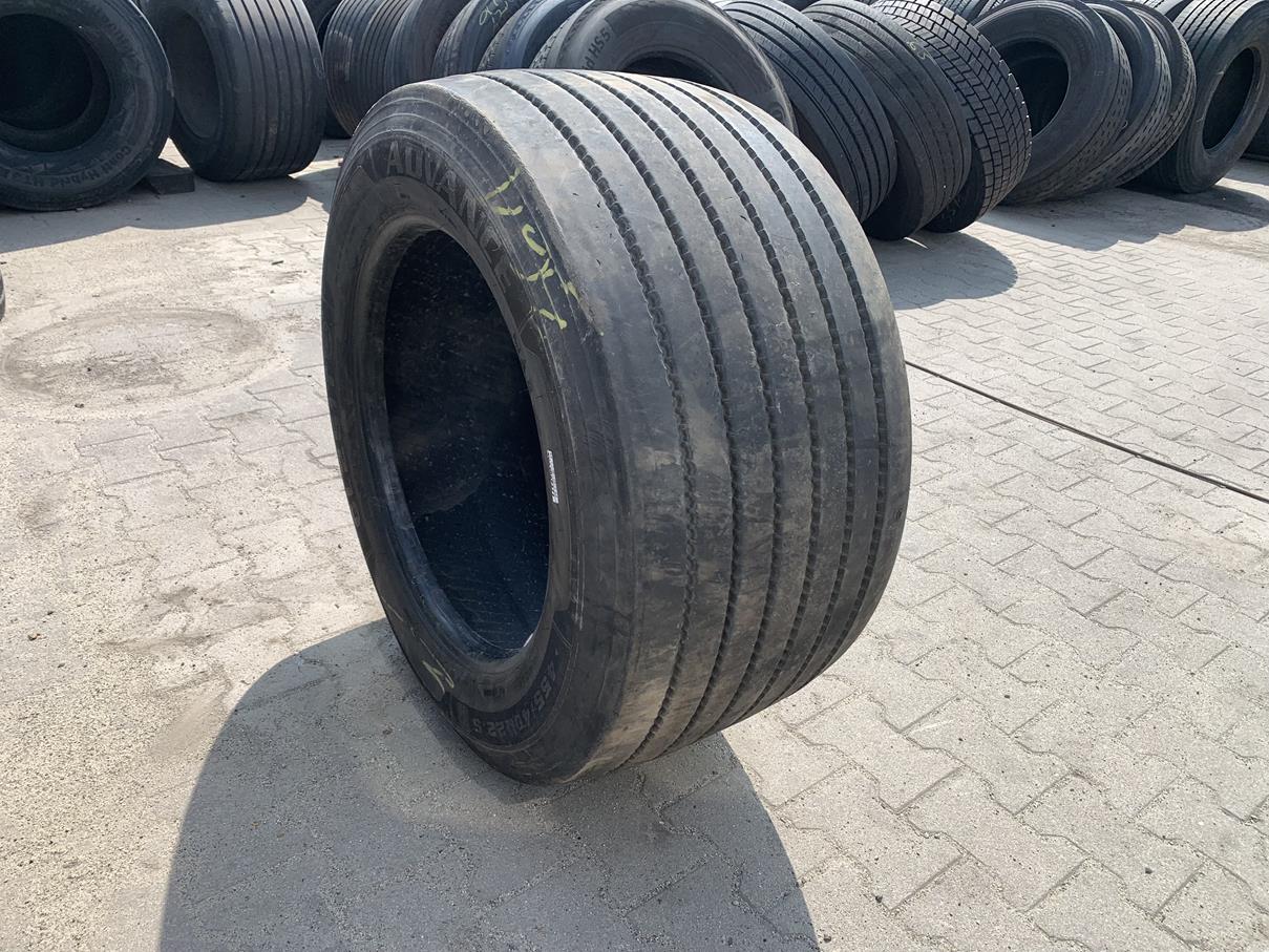 Opona używana ciężarowa naczepowa 455/40R22.5 ADVANCE GL251T / 9-11mm Opona używana ciężarowa naczepowa 455/40R22.5 ADVANCE GL251T / 9-11mm
