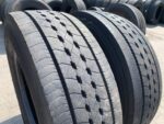 Opony używane ciężarowe przednie 315/70R22.5 GOODYEAR KMAX S GEN-2 / 13-15mm
