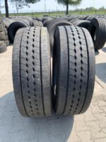 Opony używane ciężarowe przednie 315/70R22.5 GOODYEAR KMAX S GEN-2 / 13-15mm