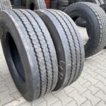  Opony ciężarowe używane prowadzące 275/70R22.5 HANKOOK AU04+ SMART CITY / 13-14mm