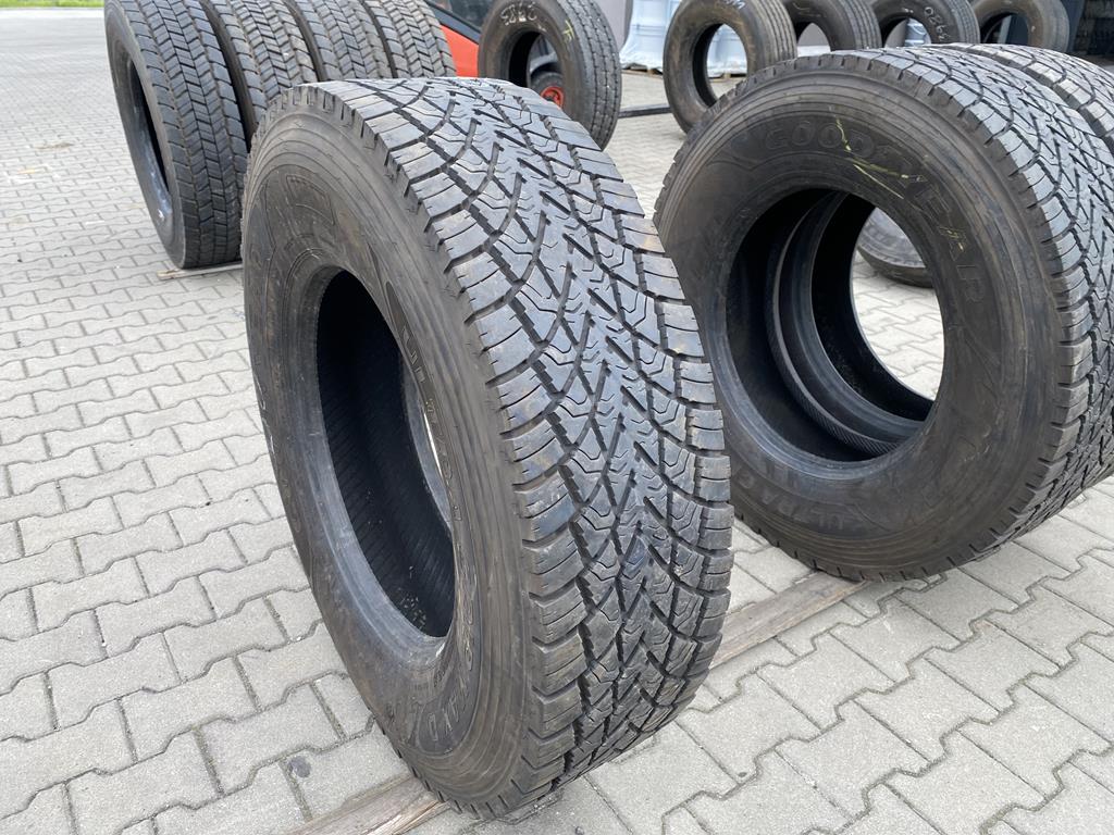 Opona ciężarowa używana napędowa 295/80R22.5 GOODYEAR ULTRA GRIP MAX D / 7-10mm Opona ciężarowa używana napędowa 295/80R22.5 GOODYEAR ULTRA GRIP MAX D / 7-10mm