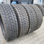  Opony ciężarowe używane napędowe 295/80R22.5 SEMPERIT RUNNER D2 / 15-16mm