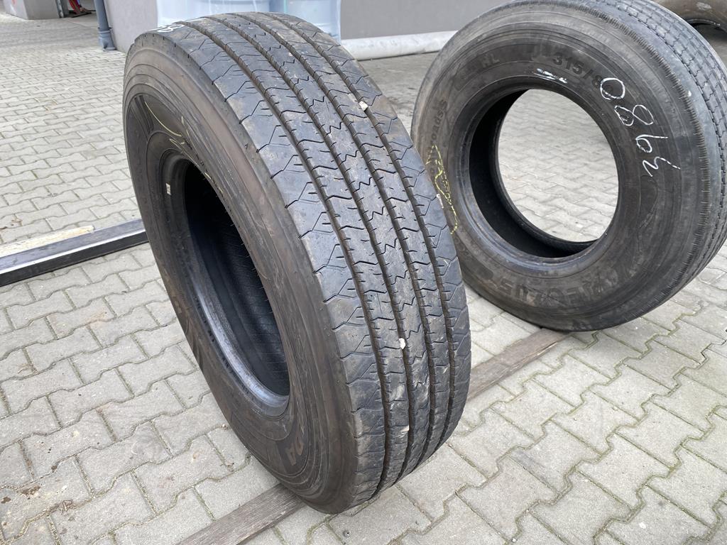 Opona ciężarowa używana prowadząca 315/80R22.5 FULDA REGIOCONTROL 3 / 13-14mm Opona ciężarowa używana prowadząca 315/80R22.5 FULDA REGIOCONTROL 3 / 13-14mm