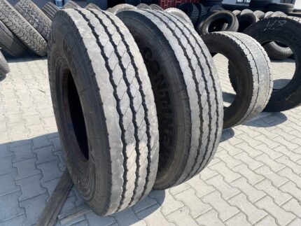  Opony używane ciężarowe prowadzące 11.00R20 CONTINENTAL HSR / 14mm