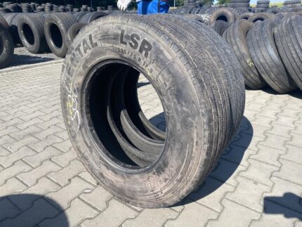 Opony ciężarowe używane prowadzące 225/75R17.5 CONTINENTAL LSR1 / 100% Bieżnika
