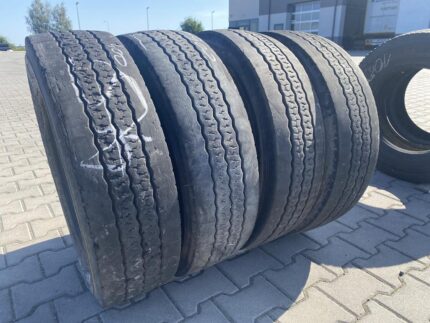  Opony ciężarowe używane naczepowe 215/75R17.5 MICHELIN XTE2+ / 8-9mm