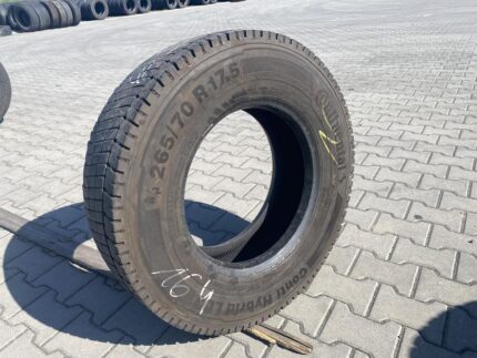 Opona ciężarowa używana napędowa 265/70R17.5 CONTINENTAL CONTI HYBRID LD3 / 11-12mm