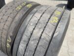 Opony używane ciężarowe naczepowe 385/55R19.5 CONTINENTAL HYBRID HT3 / 11-13mm