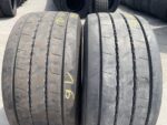 Opony używane ciężarowe naczepowe 385/55R19.5 CONTINENTAL HYBRID HT3 / 11-13mm