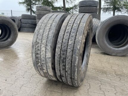  Opony używane ciężarowe naczepowe 235/75R17.5 CONTINENTAL HTR2+ / 10-12mm