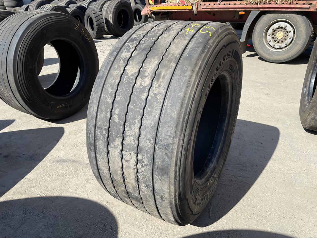 Opona używana ciężarowa do naczepy mega 435/50R19.5 CONTINENTAL CONTI HYBRID HT3 / 6-7mm Opona używana ciężarowa do naczepy mega 435/50R19.5 CONTINENTAL CONTI HYBRID HT3 / 6-7mm