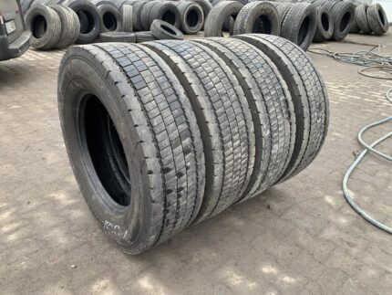  Opony używane ciężarowe napędowe 265/70R19.5 BARUM BD200 ROAD / 8-9mm