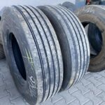  Opony ciężarowe używane prowadzące 315/80R22.5 BRIDGESTONE R249 /12mm