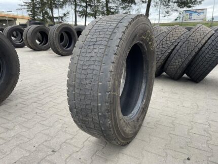  Opona używana ciężarowa napędowa 315/60R22.5 BRIDGESTONE H-DRIVE 002 ECOPIA / 7-8mm