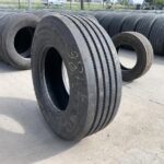 Opona używana ciężarowa naczepowa 385/65R22.5 BARUM BT43 ROAD TRAILER / 12-14mm