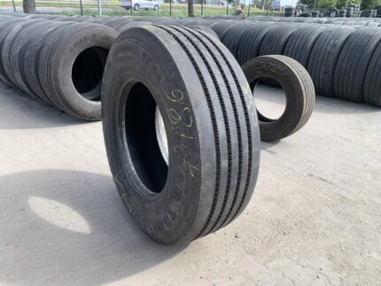  Opona używana ciężarowa naczepowa 385/65R22.5 BARUM BT43 ROAD TRAILER / 12-14mm