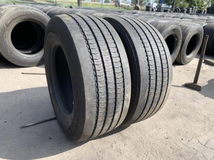  Opony używane ciężarowe przód 385/55R22.5 MICHELIN X MULTI F / 9-11mm