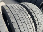 Opony używane ciężarowe napędowe 295/60R22.5 CONTINENTAL CONTI HYBRID HD3 / 9-10mm