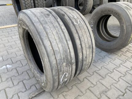  Opony ciężarowe używane naczepowe 265/70R19.5 DUNLOP SP252 / 10mm