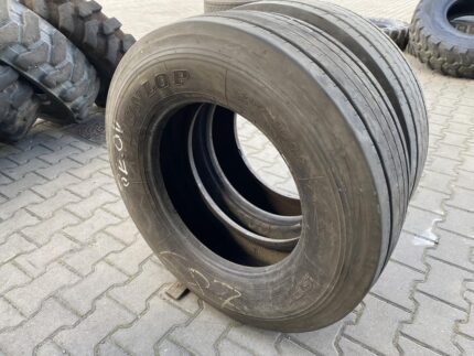Opony ciężarowe używane naczepowe 265/70R19.5 DUNLOP SP252 / 10mm