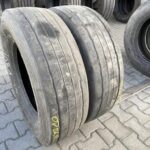  Opony ciężarowe używane naczepowe 265/70R19.5 DUNLOP SP252 / 5-6mm