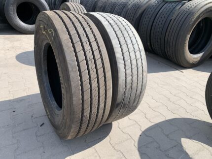 Opony używane ciężarowe przednie 265/70R17.5 CONTINENTAL CONTI HYBRID LS3 / 9-12mm