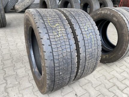  Opony ciężarowe używane napędowe 295/60R22.5 BRIDGESTONE ECOPIA H-DRIVE 002 / 6-7mm