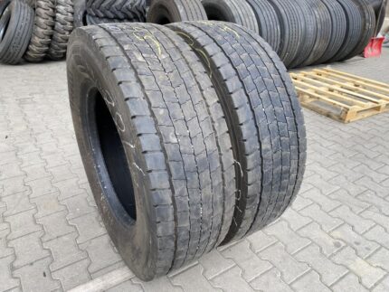  Opony ciężarowe używane napędowe 315/70R22.5 PIRELLI H02 PROFUEL DRIVE / 9-10mm