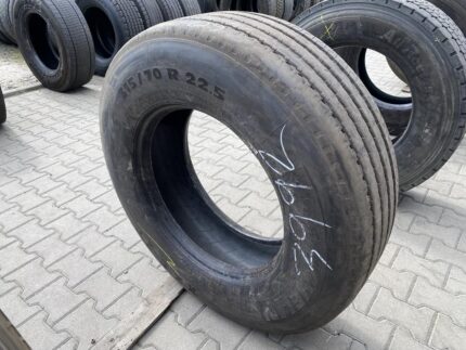 Opona ciężarowa używana prowadząca 315/70R22.5 MICHELIN XZE2+ / 11-12mm