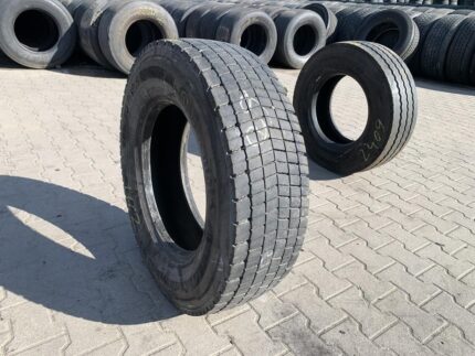  Opona używana ciężarowa napędowa 265/70R19.5 CONTINENTAL CONTI HYBRID HD3 / 12-14mm