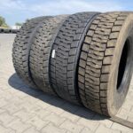 Opony ciężarowe używane  315/80R22.5 BIEŻNIKOWANA TYP BRIDGESTONE R-DRIVE 002 DURAVIS / 18-19mm