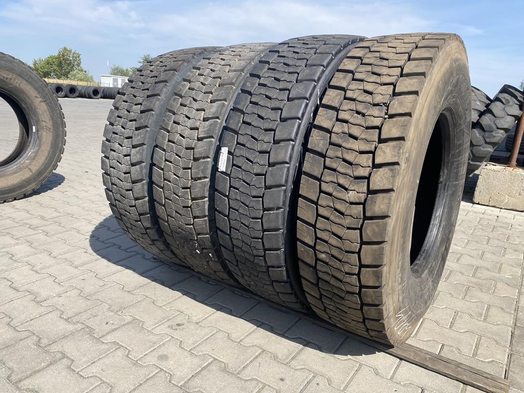Opony ciężarowe używane 315/80R22.5 BIEŻNIKOWANA TYP BRIDGESTONE R-DRIVE 002 DURAVIS / 18-19mm Opony ciężarowe używane 315/80R22.5 BIEŻNIKOWANA TYP BRIDGESTONE R-DRIVE 002 DURAVIS / 18-19mm