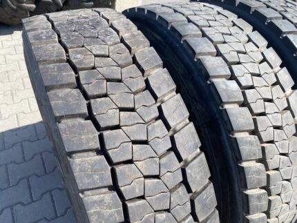 Opony ciężarowe używane  315/80R22.5 BIEŻNIKOWANA TYP BRIDGESTONE R-DRIVE 002 DURAVIS / 18-19mm