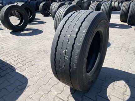  Opona używana ciężarowa naczepowa 385/55R22.5 BRIDGESTONE DURAVIS R-TRAILER 002 / 9-10mm