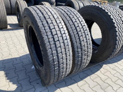  Opony ciężarowe używane napędowe 305/70R22.5 CONTINENTAL HDR / 16-17mm