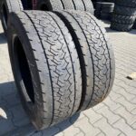  Opony używane ciężarowe napędowe 295/60R22.5 GOODYEAR KMAX D A / 7-8mm