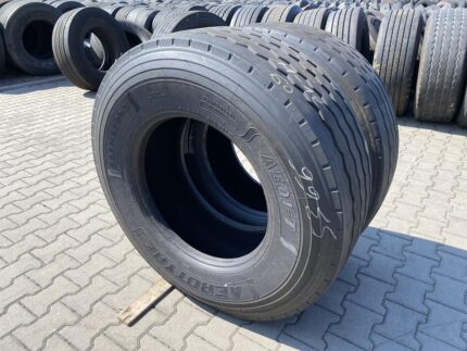 Opony ciężarowe używane naczepowe 385/65R22.5 AEROTYRE AE01-T / 11-12mm