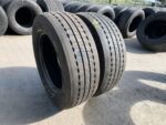 Opony używane ciężarowe przednie mega 315/60R22.5 DUNLOP SP346+ / 8-10mm