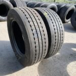  Opony używane ciężarowe przednie mega 315/60R22.5 DUNLOP SP346+ / 8-10mm